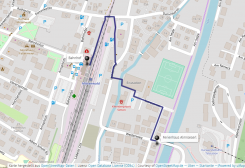 Fußweg Ferienhaus Almroeserl